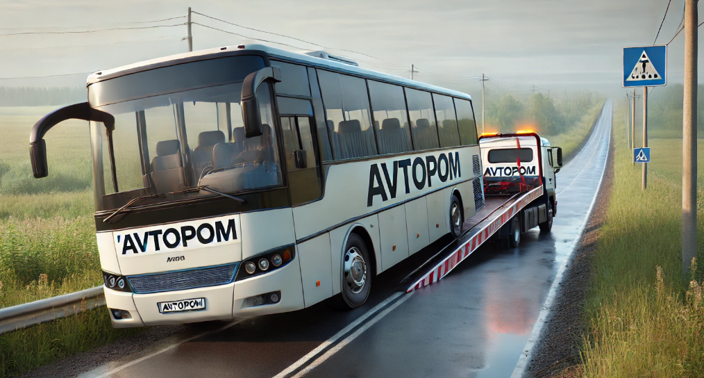 В Минском районе рейсовый автобус выехал в кювет | AVTOPOM