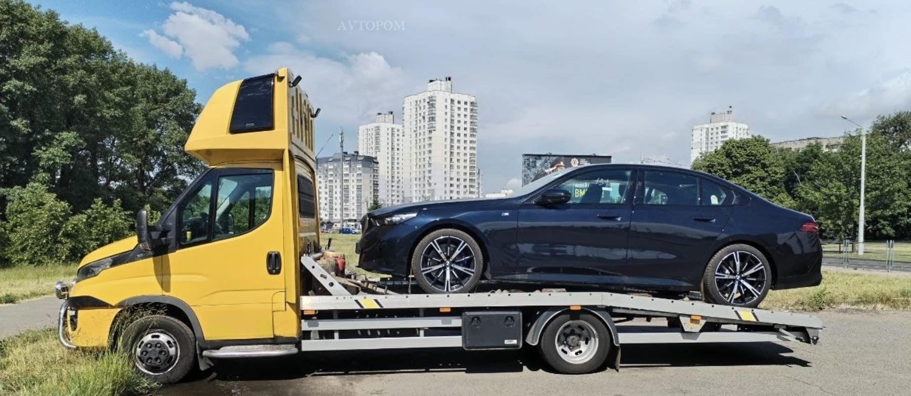 Эвакуатор Iveco AVTOPOM