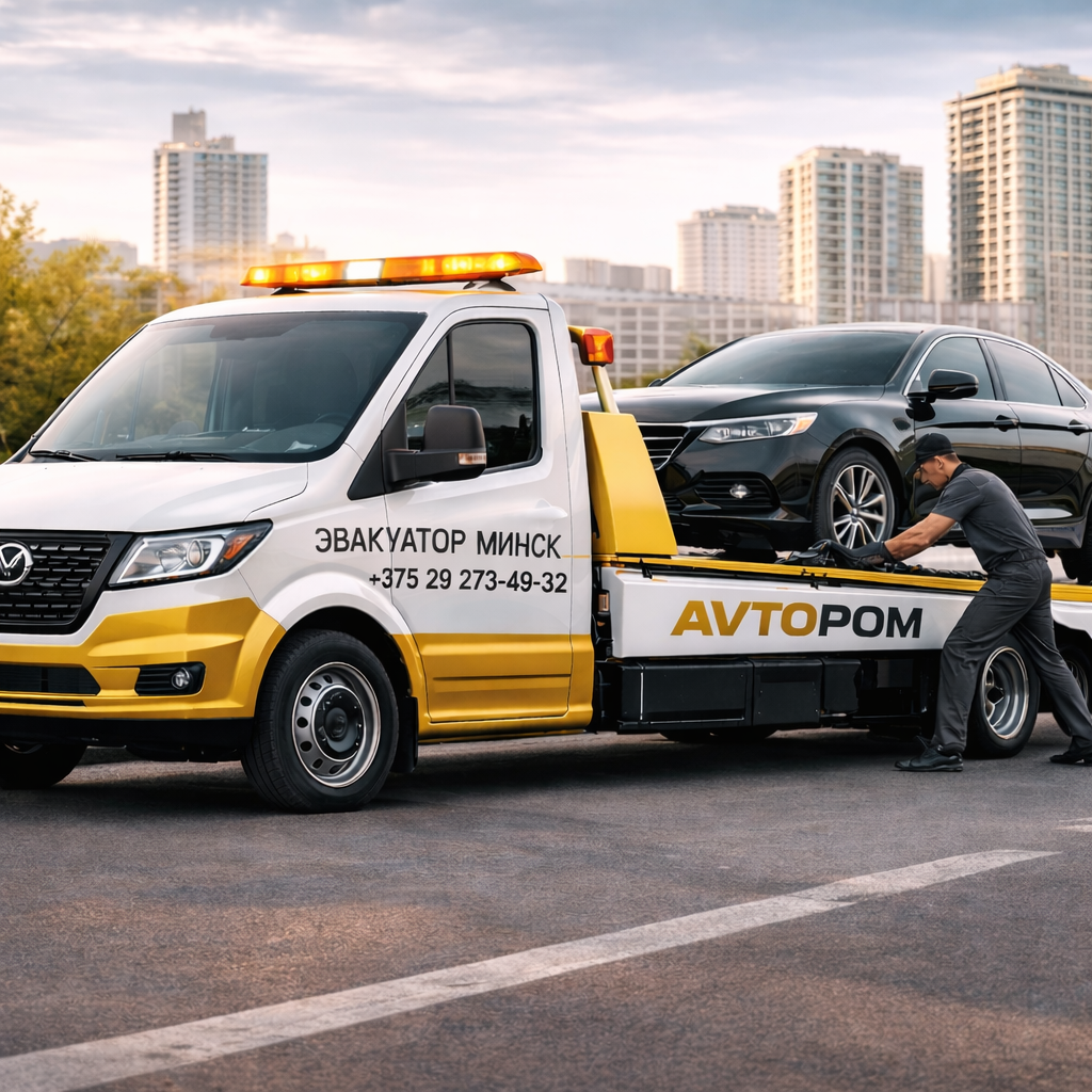 Эвакуатор AVTOPOM в Минске